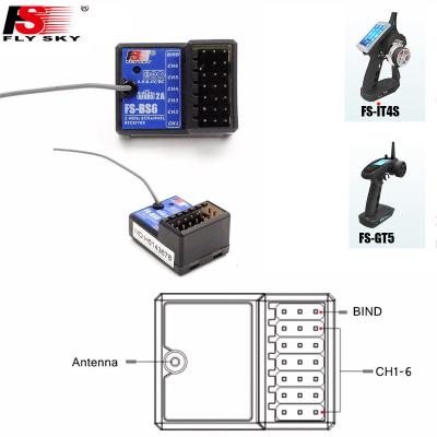 China Vehicles & Toys Remote Control Flysky FS-BS6 FS-BS3 FS-BS4 Receiver with Gyro Stabilizer System for Flysky FS-IT4S/FS-GT5 Remote Control for sale