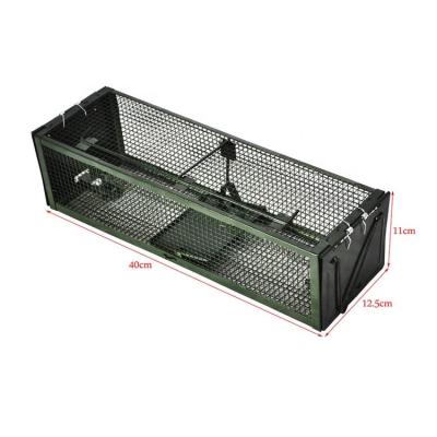 China Professional Disposable Double Door Mouse Rat Cage Trap Small Animal Trap Cage zu verkaufen