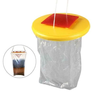 China Disposable Indoor Outdoor Automatic Hanging Fruit Fly Pilots Disposable Insect Trap Bait Catcher Killer Bag Plant zu verkaufen