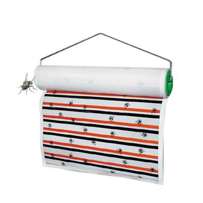 China Roll Fly Cockroach And Insect Disposable Black Yellow Sticky Traps For Plant Flying Insect Te koop