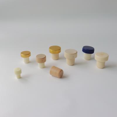 China Non spill t-shaped bottle corks used in red wine for sale