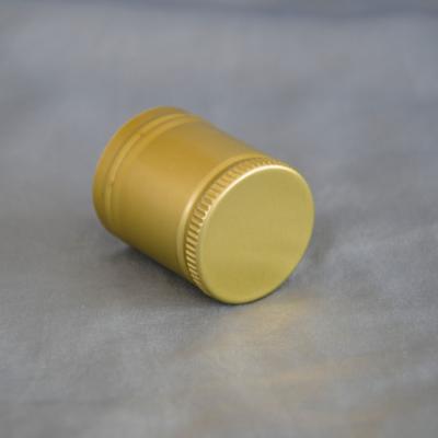 China Non Spill 3035 High Quality Aluminum Bottle Screw Caps Aluminum Cap Pilfer Cap for sale