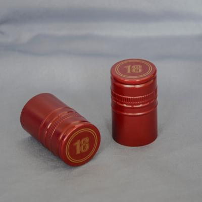 China Non Spill Popular 3060 Aluminum Glass Bottle Mug Wine Bottle Screw Caps For Wine For Brandy for sale