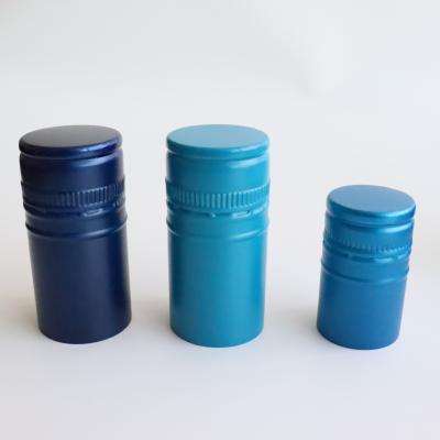 China Non Spill Ready To Ship Aluminum Wine Bottle Caps Glass Bottle For Liquor Customized Size Aluminum Wine Lid for sale