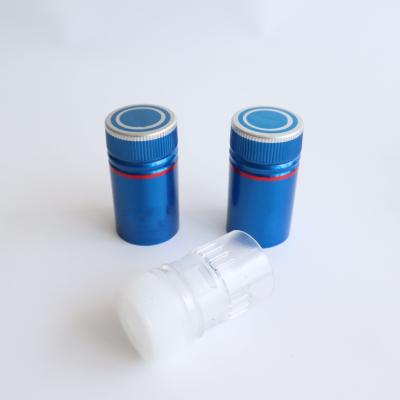 China Spill Non 3058 New Customized Color Top Printed Logo Aluminum-plastic Caps For Vodka for sale