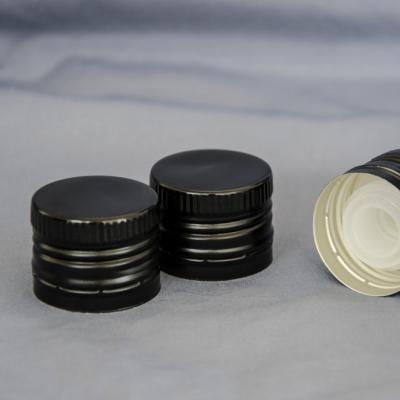 China Non Spill Factory Wholesale 31.5 Screw Aluminum-Plastic Cap For Olive Oil Pilfer Proof Cap for sale