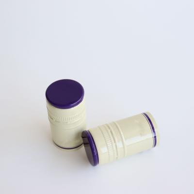 China Non Spill 3058 New Design Wine Grape Lid Bottles Custom Size Color Aluminum Aluminum Plastic Caps for sale