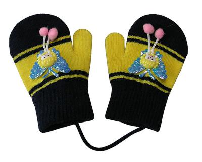 China Wholesale Cute Winter Women Ladies Computer Jacquard Half Finger Magic Knitted Gloves For Gift for sale