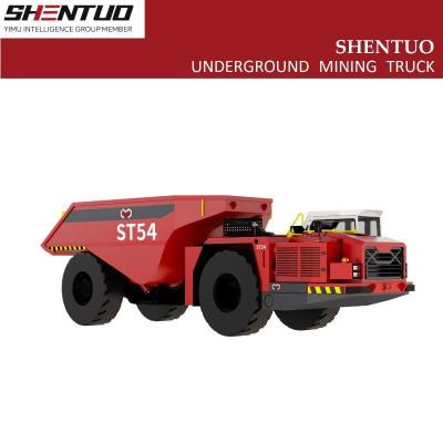 China                  ST54 Underground Mining Equipment 54ton Tunnel Mine Rock Wheel Underground Dump Truck              for sale