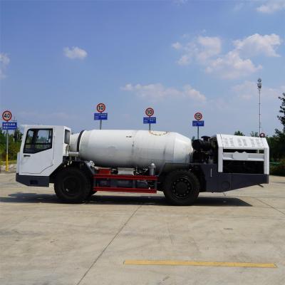 China                  Construction Machine Underground Coal Mining Machine Concrete Mixer Truck              for sale