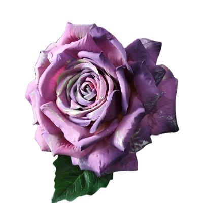 China Large Wholesale Decoration/Gifts Oil Painting Department HC1870 Artificial Flower Silk Color Rose Wedding Decoration for sale