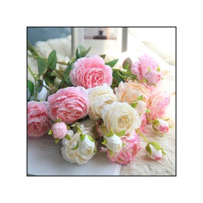 China Decoration / Gifts HC51010 Amazon Sells High Quality Wedding Decorations Use Three Western Headed Amazon Rose Christmas Decorations for sale