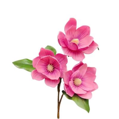 China Hot Selling Magnolia Color Artificial Flowers Christmas Home Decorations/Gifts HC1815 for sale