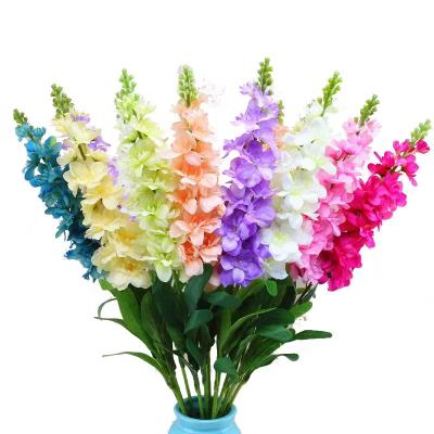 China Evergreen Plants And Flowers For Decoration HC1856 Wholesale High Quality 12 Colors Artificial Flower Stem Hyacinth Single Violet For Wedding And Festival Decoration for sale