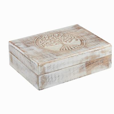 China Handmade Jewelry organizer Tree of Life designs jewelry in wood-fired jewelry boxes for sale