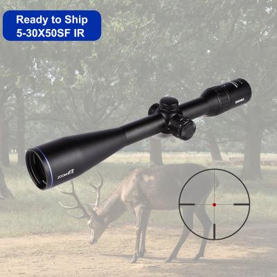 China Aircraft-grade Aluminum Optical Scope SFP HD 5-30X50SF IR High Level Powerful Glass Hunting Scope With German Optics System for sale