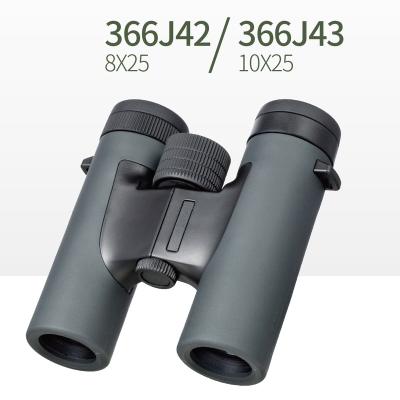 China 8x25 / 10x25 OEM Factory Direct Sales Customize Multi Coated Optical Binoculars Wide Angle Compact For Outdoor 366J42 / 366J43 for sale