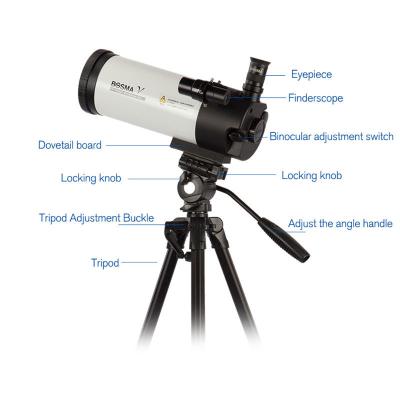 China RTS 102/1400 Maca Astronomical Telescope Star-watching Binoculars Landscape Lens Outdoor 1021400 Entry for sale