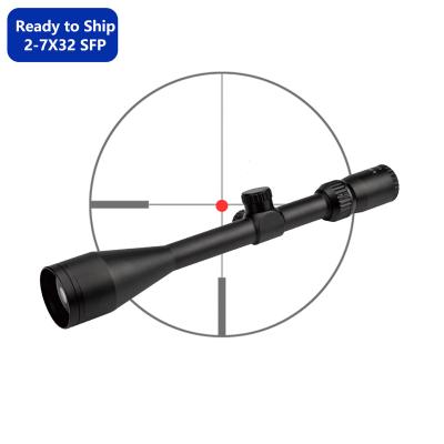 China Aircraft-grade RTS 2-7x32 SFP Scope 1inch 25.4mmScope Reticle Wind Aluminum Wilde Angel Eyepiece Quick Aquisition HD for sale