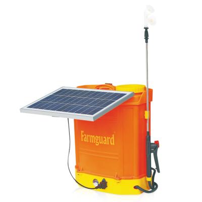 China Backpack agriculture agriculture sprayer pump machine rechargeable solar power electric solar pesticide sprayer for sale