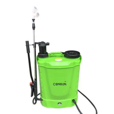 China Agriculture Hand 20L Sprayer Motor Chemical Spray Machine Electric Return 2 in 1 Fumigation Sprayer for sale