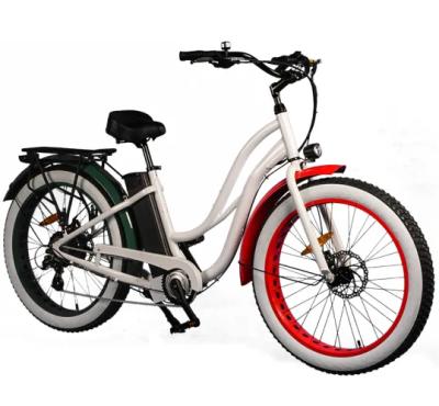 China 2020 48V 500W City E-Cycle Electric Bike Brushless Rear Mountain Running Type Beach Motor Bike 48V13ah 500W Battery Women's Electric Bike/26 Inch Electri for sale