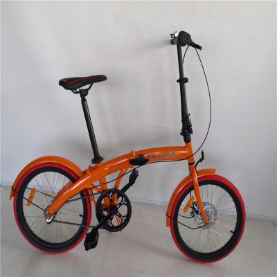 China 2020 New 3 Speed ​​Frame Aluminum Folding Bike 20 Steel Foldable Bicycle for sale