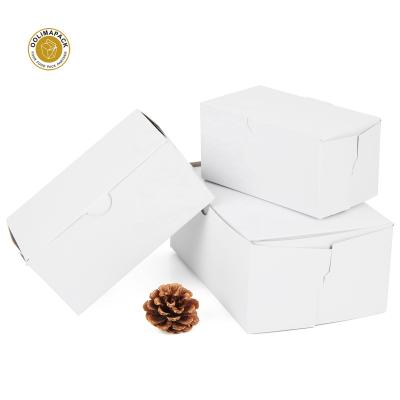 China Biodegradable Cardboard Folded Cake Box, Wedding Window Cardboard Cupcake Paper Box Design, Muffin Packaging for sale