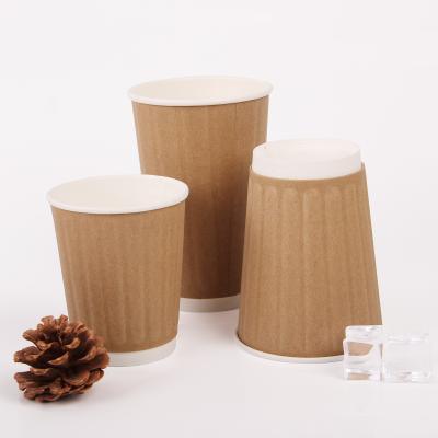 China Biodegradable Disposable Customize Size Paper Cup / Bowl Coffee To Go Beaker for sale