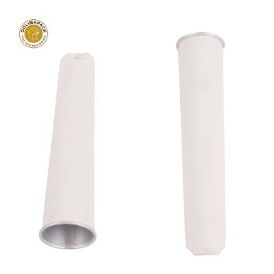 China Biodegradable Alcohol Squeeze Calippo Tube Paper Cup 100ml Film Ice Cream Paper Packaging Cone for sale