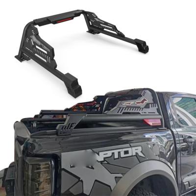 China Entry Luxury GRANDTEC OEM Stainless Steel Durable Iron Steel Roll Bar Truck Rack Sport Bar For Pickup Trucks Toyota Hilux Vigo Revo Rocco for sale