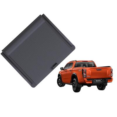 China Duarable GRANDTEC Manufacture 4x4 Pickup Tonneau Cover Retractable Anti-theft Manual Roller Shutter Cover For ISUZU D-max 2020+ for sale