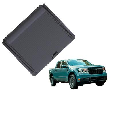 China Duarable GRANDTEC Hot Selling Aluminum Alloy Retractable Manual Tonneau Cover Odm Oem Pickup Truck Bed Cover For Ford Maverick for sale