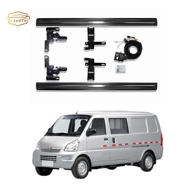 China Automotive Parts Waterproof Design Car Accessories Automatic Retractable Electric Side Step Power Running Board For Wuling Rongguang EV 2022 for sale