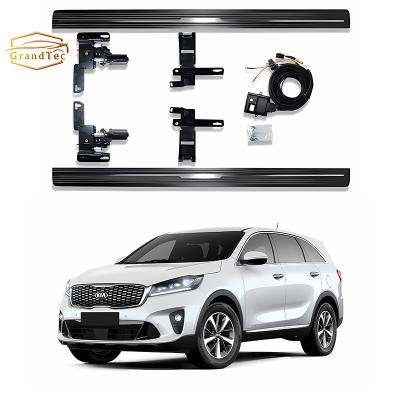 China Automotive Parts GRANDTEC Wholesale High Quality Full Aluminum Alloy Side Steps Electric Running Boards For Kia Sorento 2020+ for sale