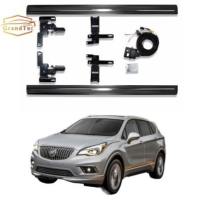 China Automotive Parts GRANDTEC Premium Quality Waterproof And Rustproof Retractable Electric Side Steps Running Boards For Buick Envision 2015+ for sale