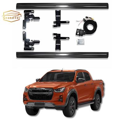 China Automotive Parts Latest Wholesale Popular Custom Pick Up Automatic Power Step Power Running Boards Electric Side Step For Isuzu D-MAX 2019+ for sale