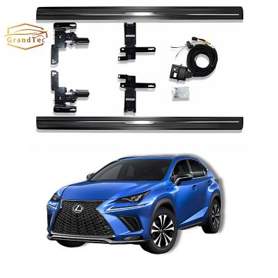 China Automotive Parts GRANDTEC Newest Auto Parts Accessories Threshold Strip Car Aluminium Alloy Pedal Side Step For Lexus NX 2015-2017 for sale