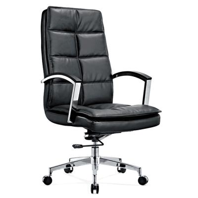 China 335A Executive PU Office Full Leather Chair (Height) Industrial Style Adjustable Cheap Ergonomic High Quality Supplier For Company for sale