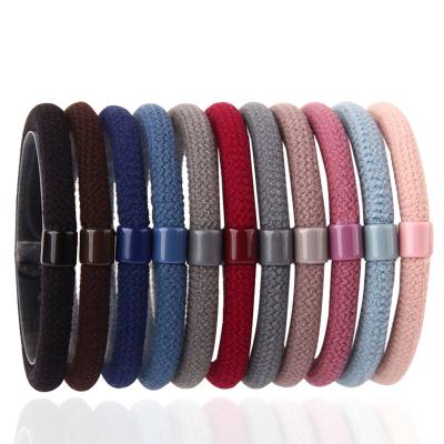 China Hair Care Braided Hair Ties For Women For Curly Thick Long Hair Elastic Bracelet Hair Ties,  NO Slip, No Rip Hair Ties For Many Hair Types for sale