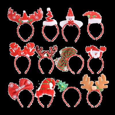 China Party Cute Children's hairpins toppers Festive for Annual Holiday Themes Christmas Party head hat Hair clips accessories Headbands for sale