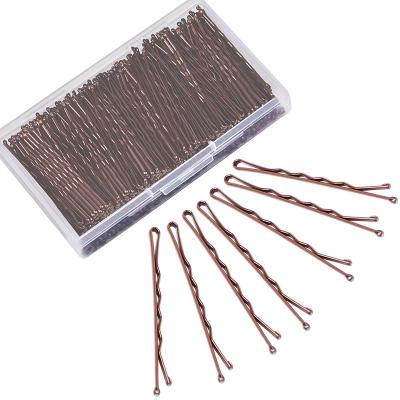 China Hair Grip Wholesale bobby pins brown hair pins with Cute Box Premium bobby pin for Kids Girls and Women Great for All Hair Types for sale