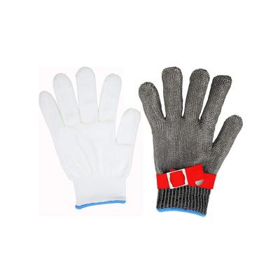 China Protection Xingyi S316 ANSI A9 Cut Level Cut Resistant Stainless Steel Wire Gloves Cut Resistant Steel Wire Mesh Working Knuckle Butcher Gloves for sale