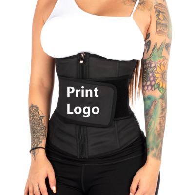 China Xushen Women Body Shaper One Sized Belts Support Neoprene Weight Loss Belly Back Sauna Sweat Corset Belt Waist Trainer for sale