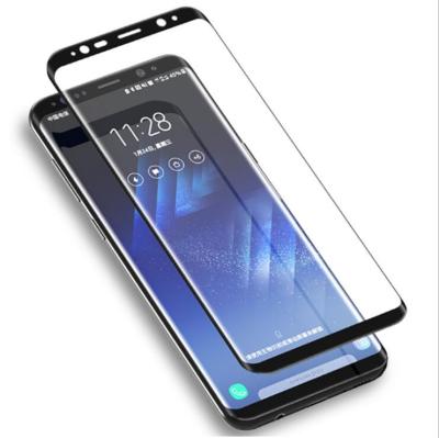 China Mobile Phone Tempered Glass Film For Samsung Galaxy Note 8 9 S9 S8 plus S7 Curved Full Edge 9D Screen Protector For Samsung A6 A8 plus 2018 for sale