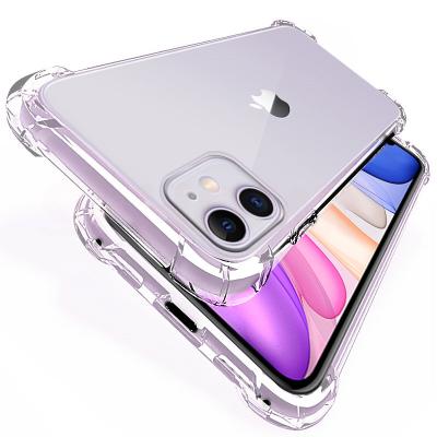 China Luxury shockproof PC+TPU silicone phone case for iPhone 11 pro X XR XS max 6 6s 7 8 plus case covers transparent protective back cover for sale