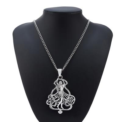 China Lagenlook Fairy Pendant Long Chain Necklace 34