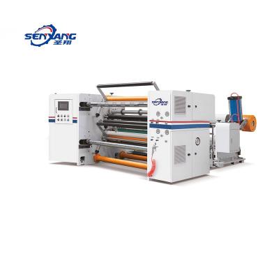 China Hotels Factory Price BOPP PET Non Vellum PVC Film Slitting Machine Manufacturer for sale