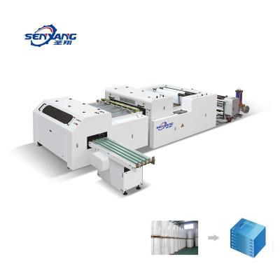 China Automatic hotels a4 paper cutting machine for paper the side delivery side to send roll to sheet cutting machine for sale