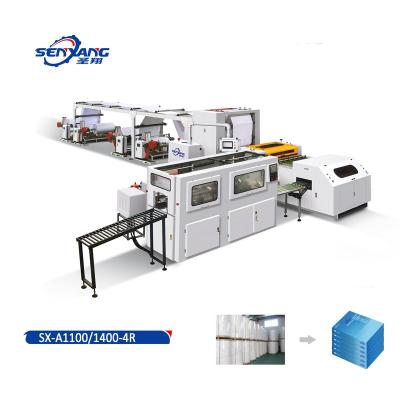 China Full Automatic Printing Stores A4 Size Copy Paper Cutting And Packing Machine for sale